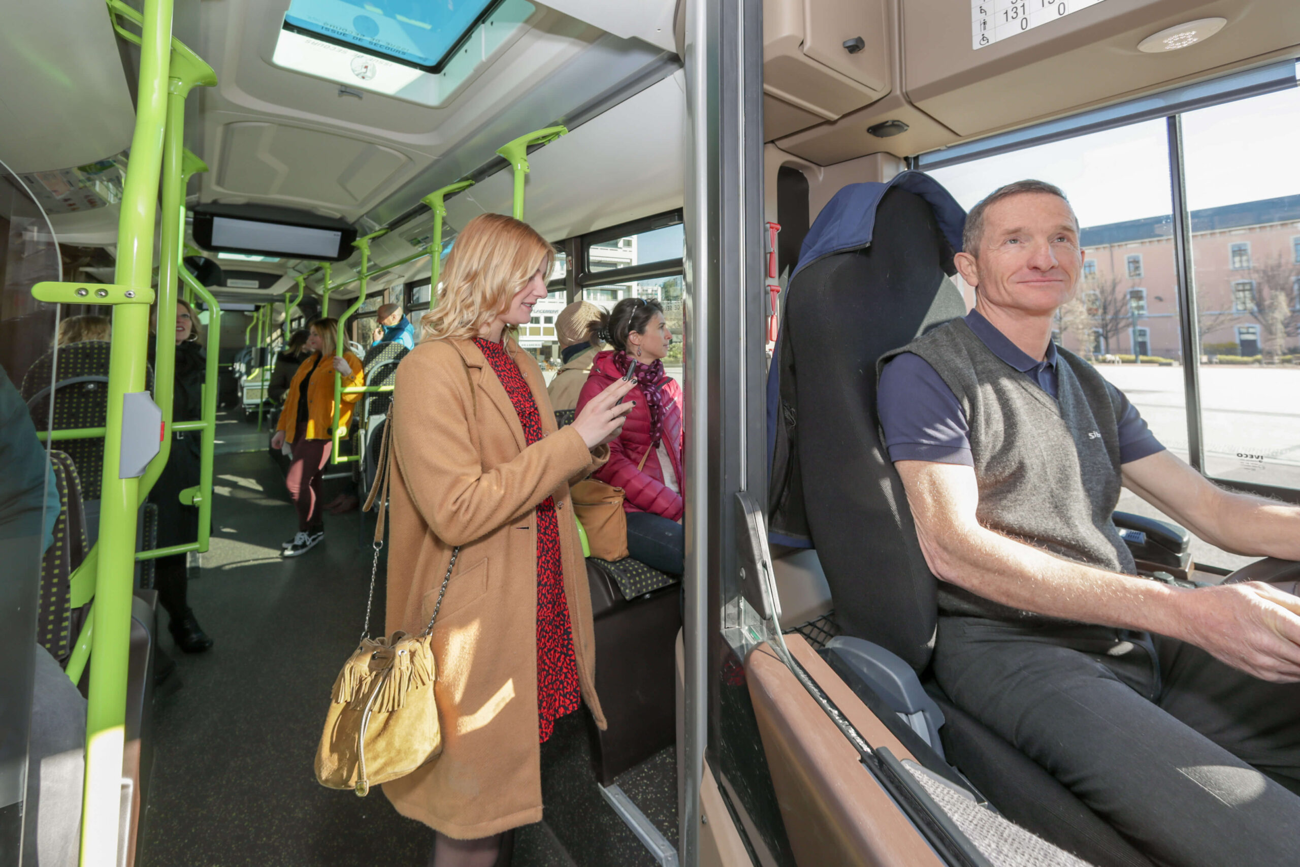 Intérieur bus