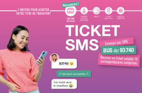 Ticket par SMS