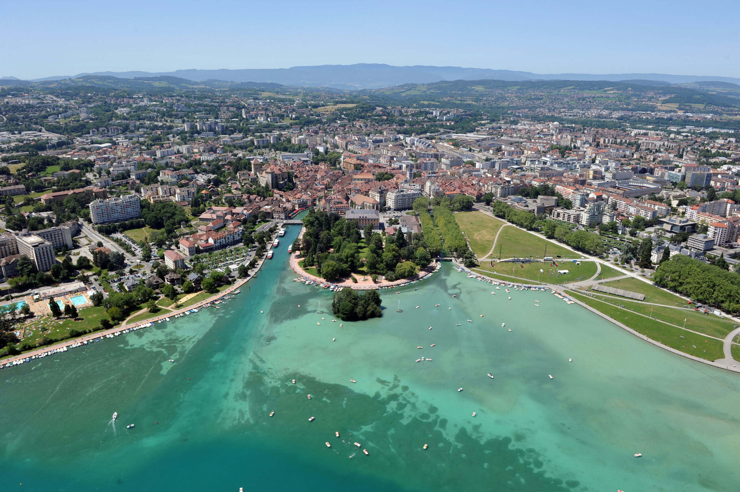 Grand Annecy Vue aérienne