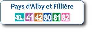 Lignes Pays d'Alby et Fillière