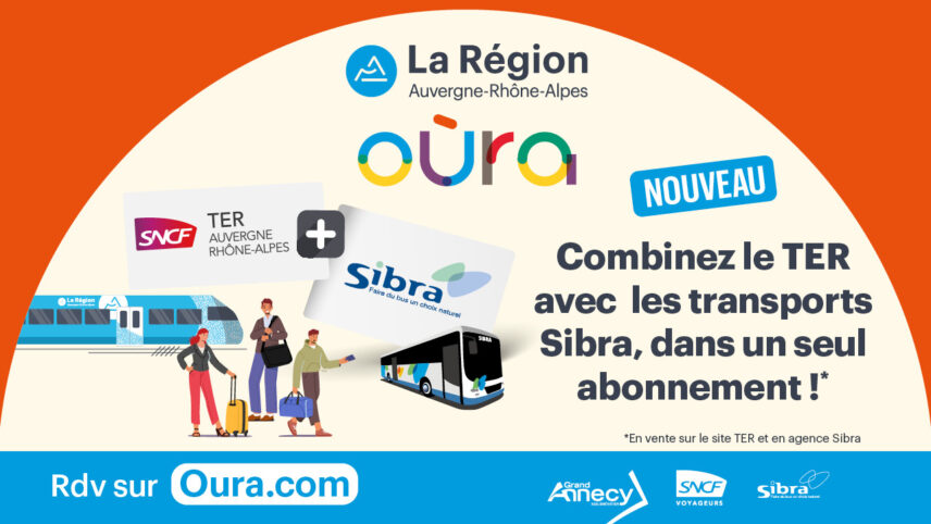Abonnement mensuel combiné TER Sibra