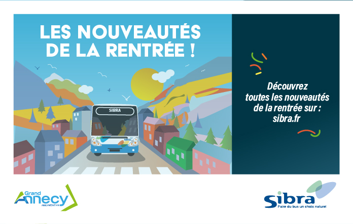 Bandeau Sibra Mobile - Nouveautés Rentrée Septembre 2025