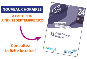 Ligne 24 - Nouveaux Horaires - 22/09/2025