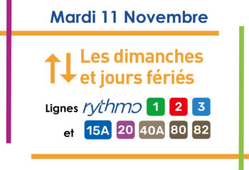 Mardi 11 Novembre - Jour Férié