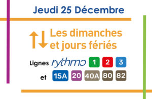 Jeudi 25 Décembre - Jour Férié