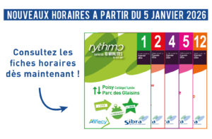 Nouveaux Horaires - 05/01/2026