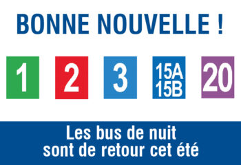 Actu bus nuit été 2026