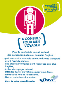 Affiche 6 conseils pour bien voyager