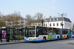 Bus Sibra pôle d'echanges