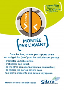 Montée par l'avant